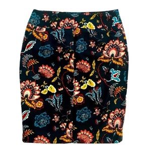 Ann Taylor Loft Floral Pencil Skirt - Size 4